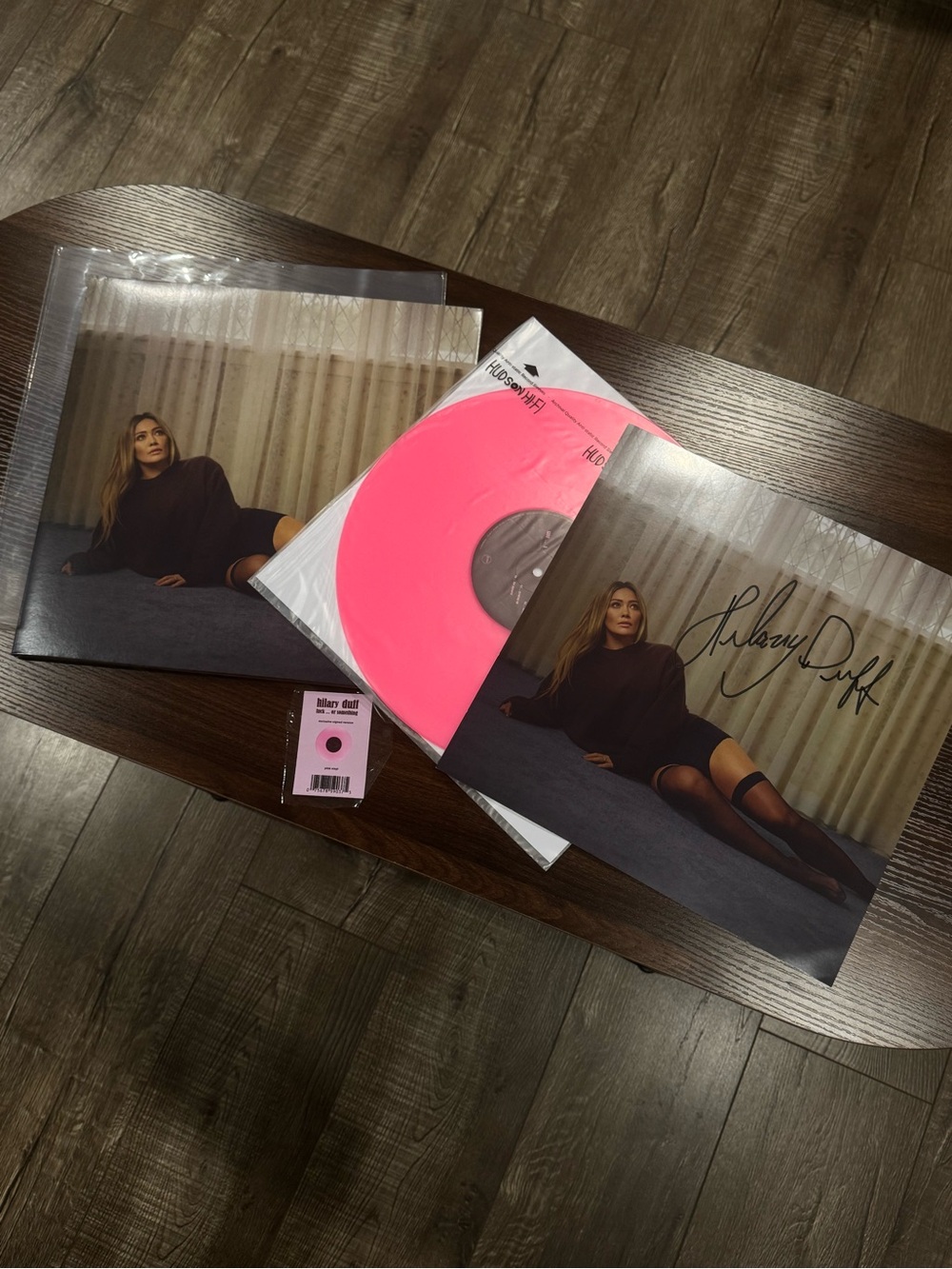 Hilary Duff Luck… or something Signed Vinyl